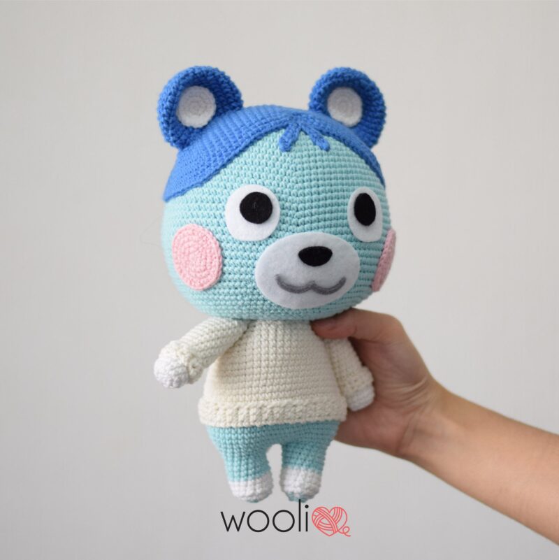 Bluebear  Amigurumi Crochet Pattern - Animal Crossing - PDF File - English - Image 5