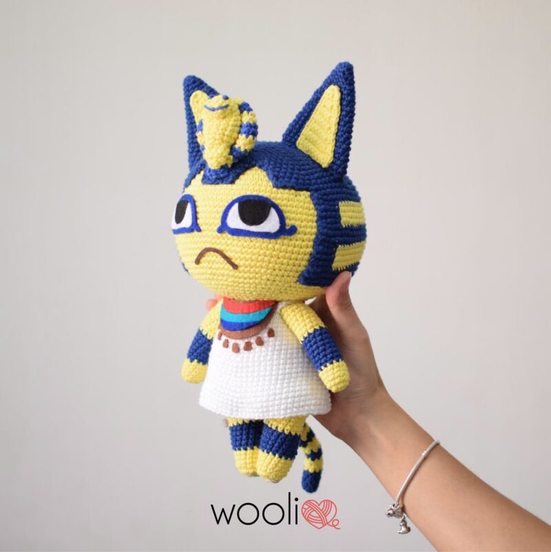 Ankha Amigurumi Crochet Pattern - Animal Crossing - PDF File - English - Image 5