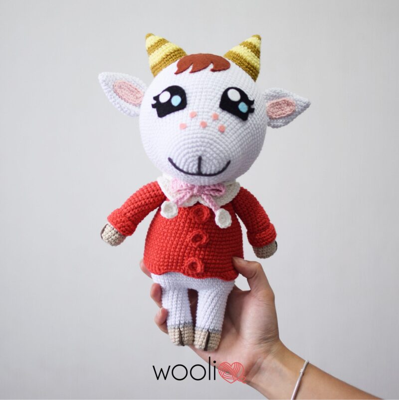 Chevre Amigurumi Crochet Pattern - Animal Crossing - PDF File - English - Image 5