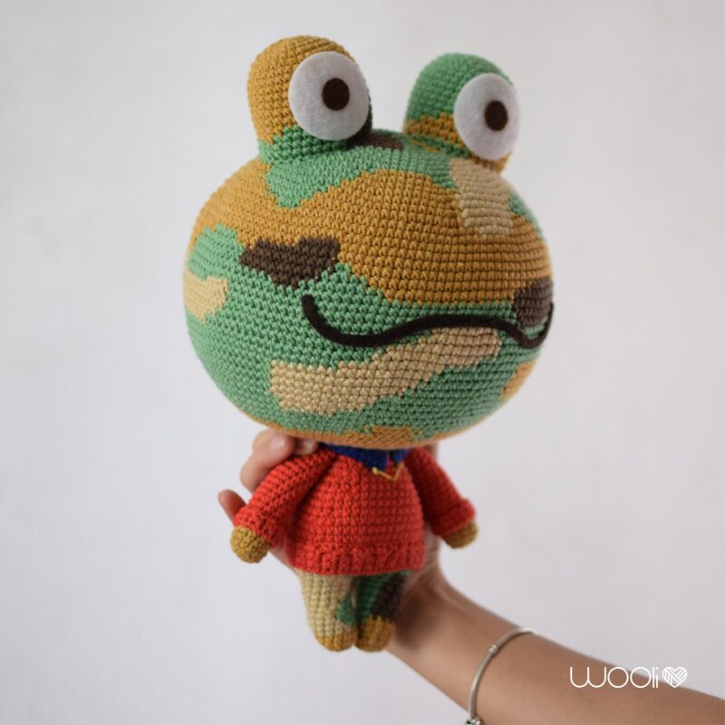 Camofrog Amigurumi Crochet Pattern - Animal Crossing - PDF File - English - Image 6