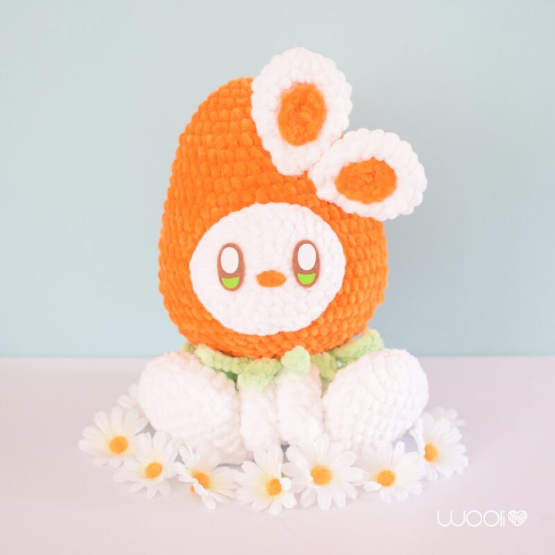 Carrie | Amigurumi Pattern PDF | English  | Bunny stuck in a Carrot - Image 5