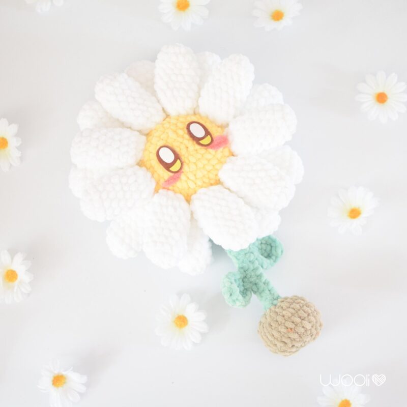 Danny the Daisy | PDF Amigurumi Pattern | English  | Spring | Mother's Day | Valentines Day - Image 5