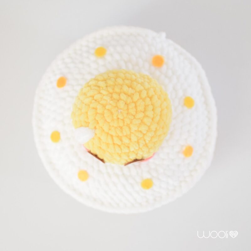 Eggy | PDF Amigurumi Pattern | English  | UFO Egg | Bacon Alien - Image 7