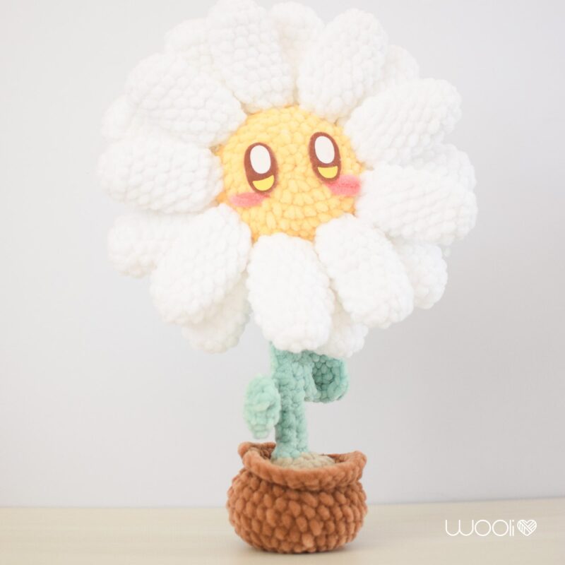 Danny the Daisy | PDF Amigurumi Pattern | English  | Spring | Mother's Day | Valentines Day - Image 6