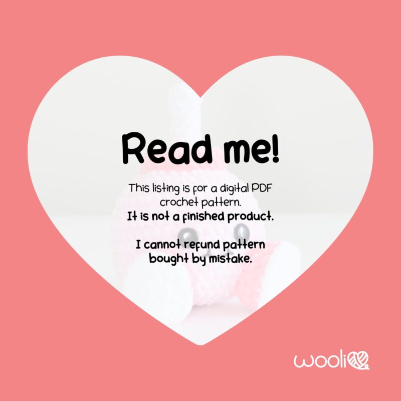 Boomi | Amigurumi Pattern PDF 2 in 1 | English  | Love Bomb | Valentine's Day - Image 2